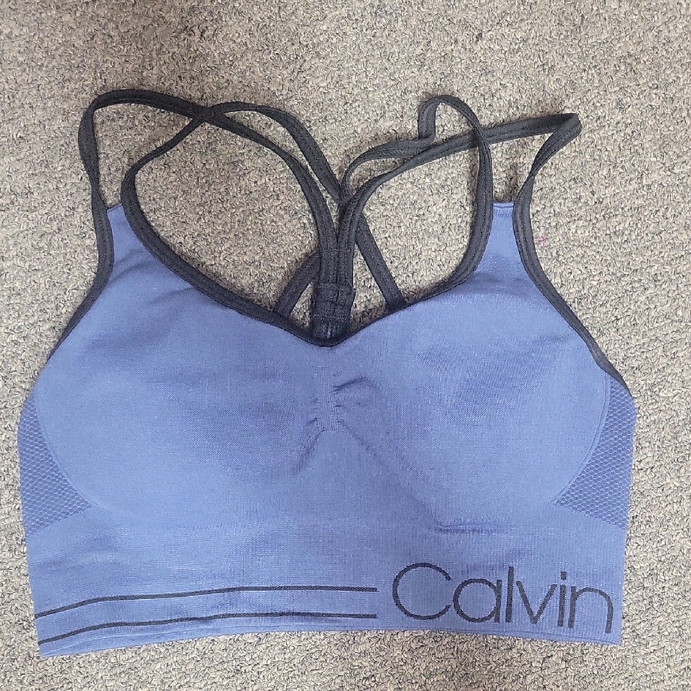 Calvin Klein Women's Indigo Sports Bra